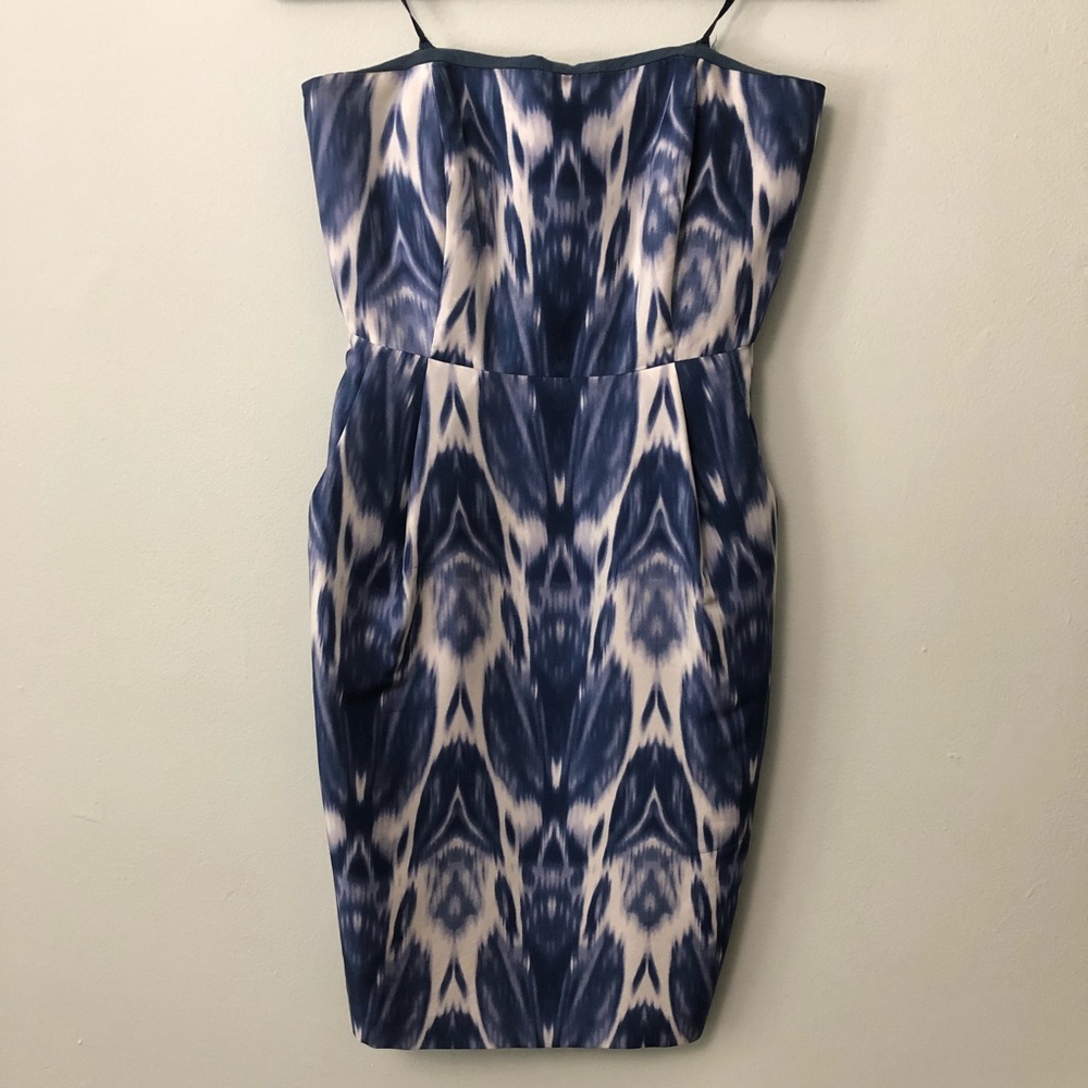J Crew strapless peg skirt dress size 2